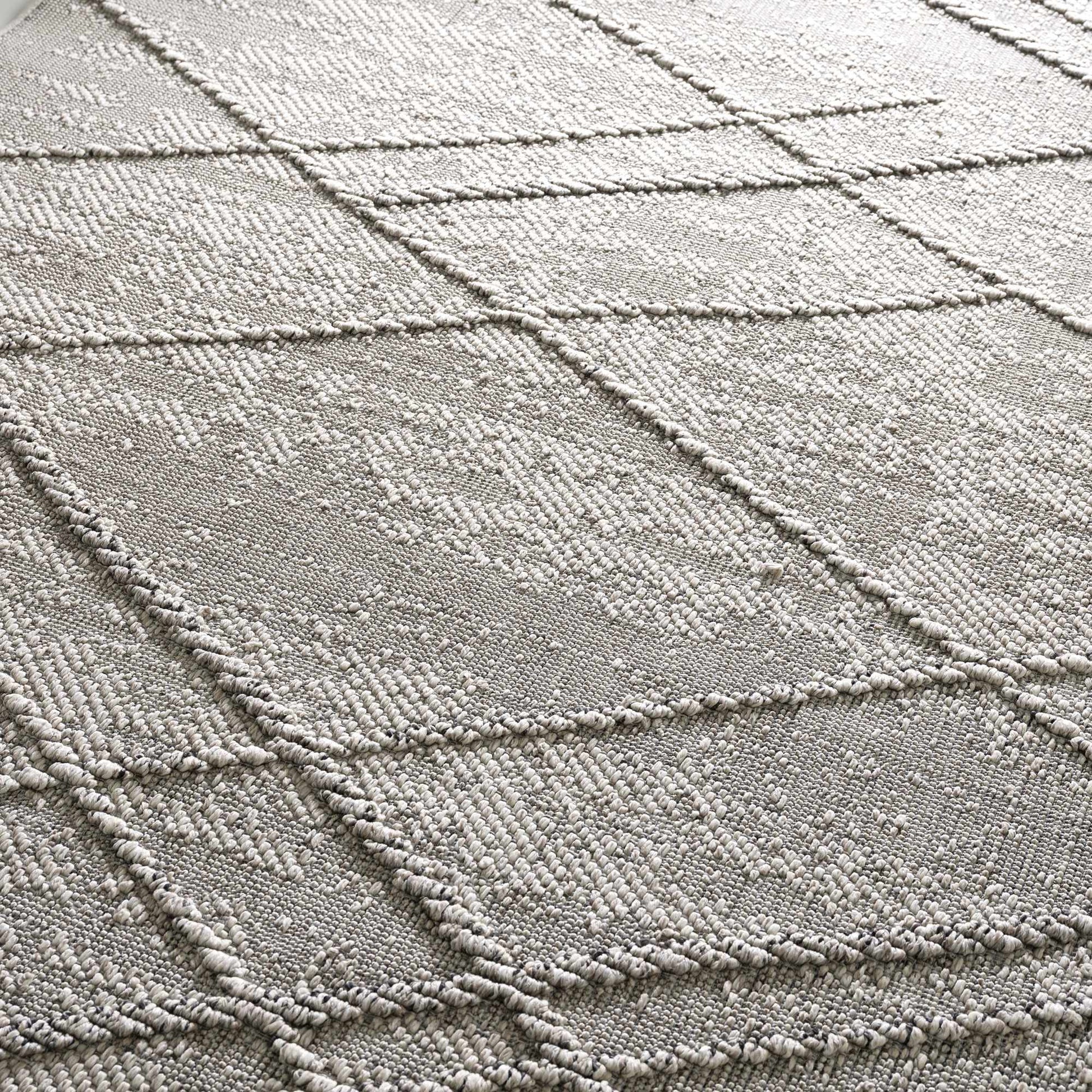 Baqer Bone & Taupe Area Rug from PriceLows™
