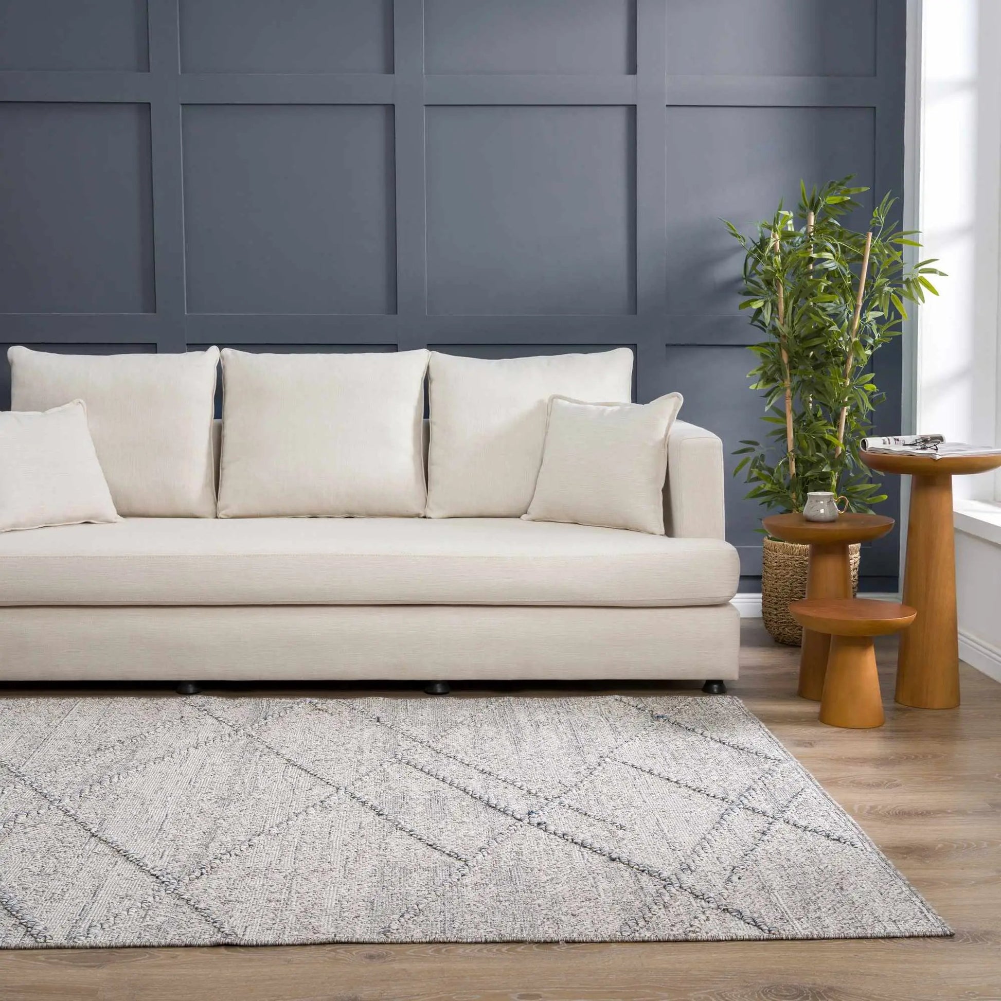 Baqer Taupe & Gray Area Rug from PriceLows™
