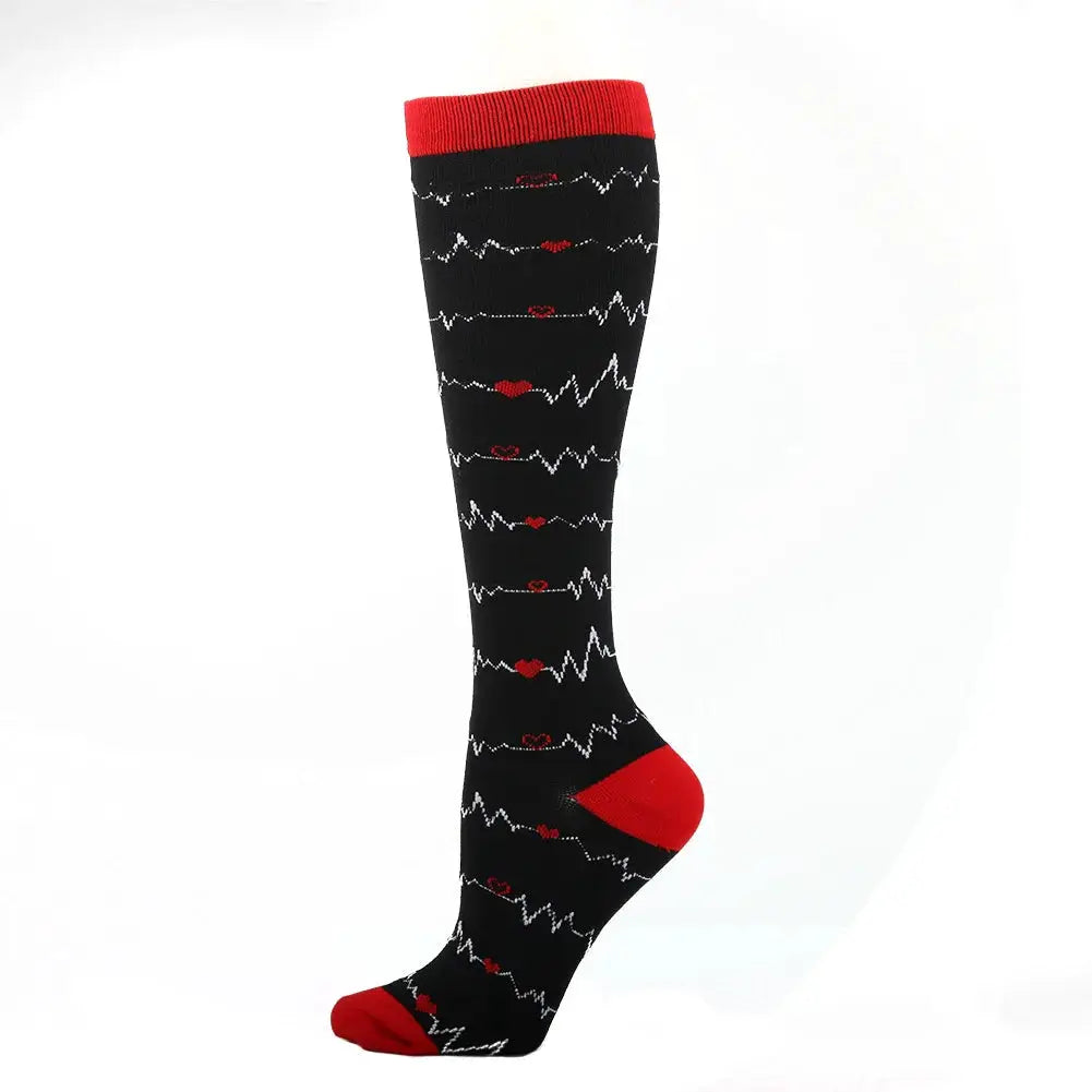 Compression Socks | Crew Height | Four Way Stretch | Unisex