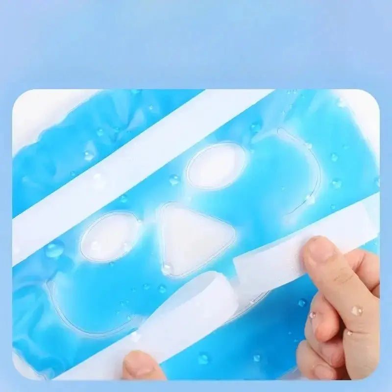 Hot Cold Therapy Gel Ice Face Mask Reusable Cooling Facial Eye Mask For Beauty SPA Sleep Reduce Puffiness Fatigue Skin Care Pack from PriceLows™