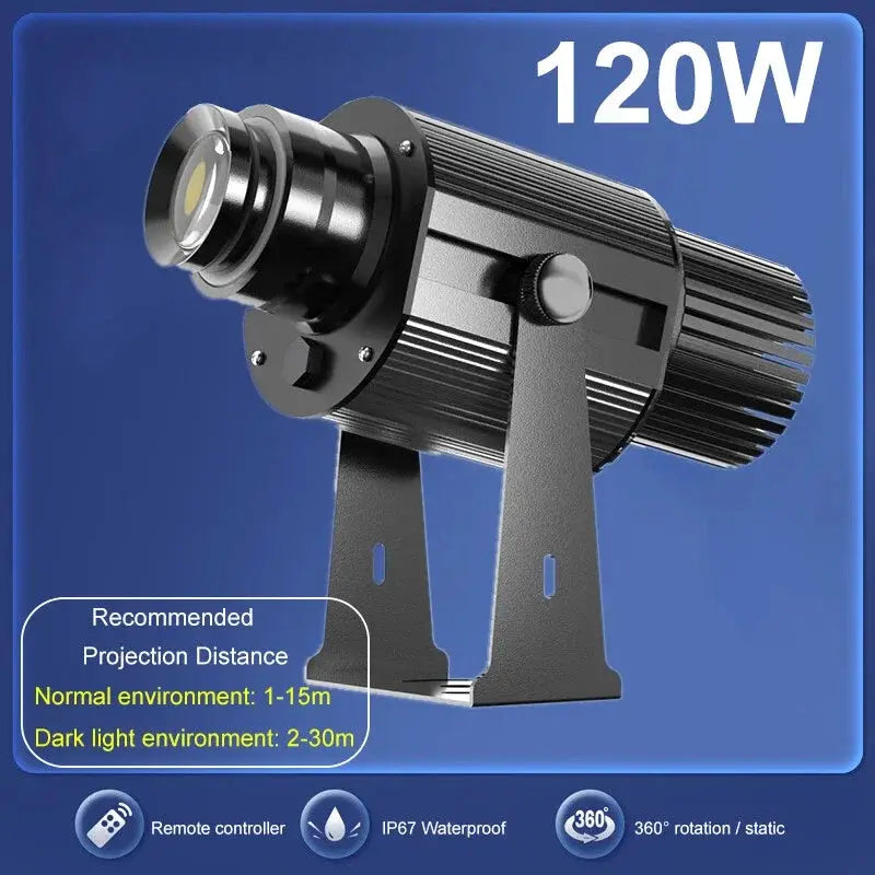 LED Gobo Light | 120W | Waterproof | Remote Control