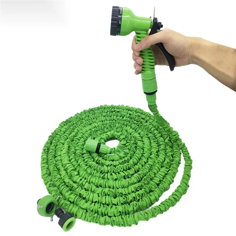 Garden Hose Pipe Water Hose Expandable Magic Hose 7 Patterns Water Gun Foam Pot flexible reels hose Car Wash Gun Sprayer from PriceLows™