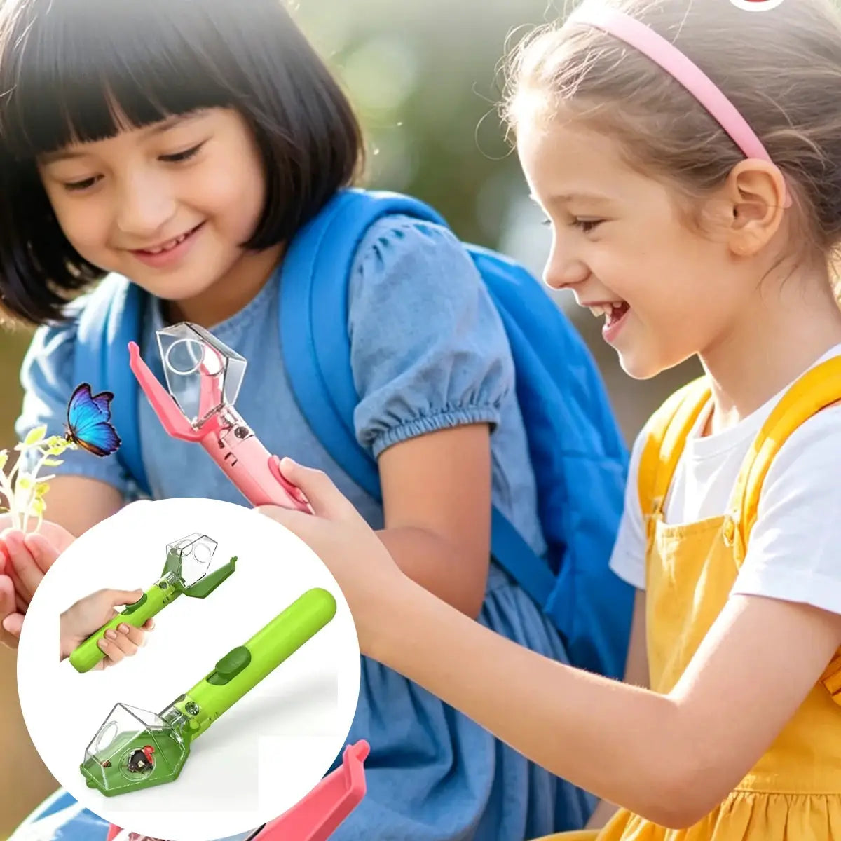 Handheld Portable Insect Trap Flies Garden and Vegetable Products Catch Insects Pest Control Hotel Bug Catcher Gadget Fly from PriceLows™