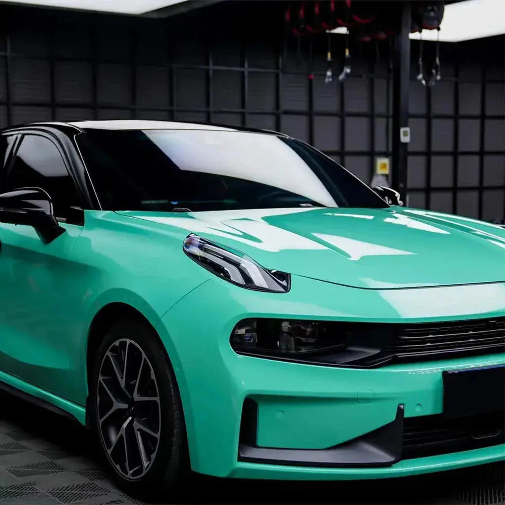 Glossy Vinyl Wrap Film Waterproof Auto Motorcycle Bright Body Wrap Sticker Gloss Wrap Film Black White Car Self-adhesive Sticker from PriceLows™