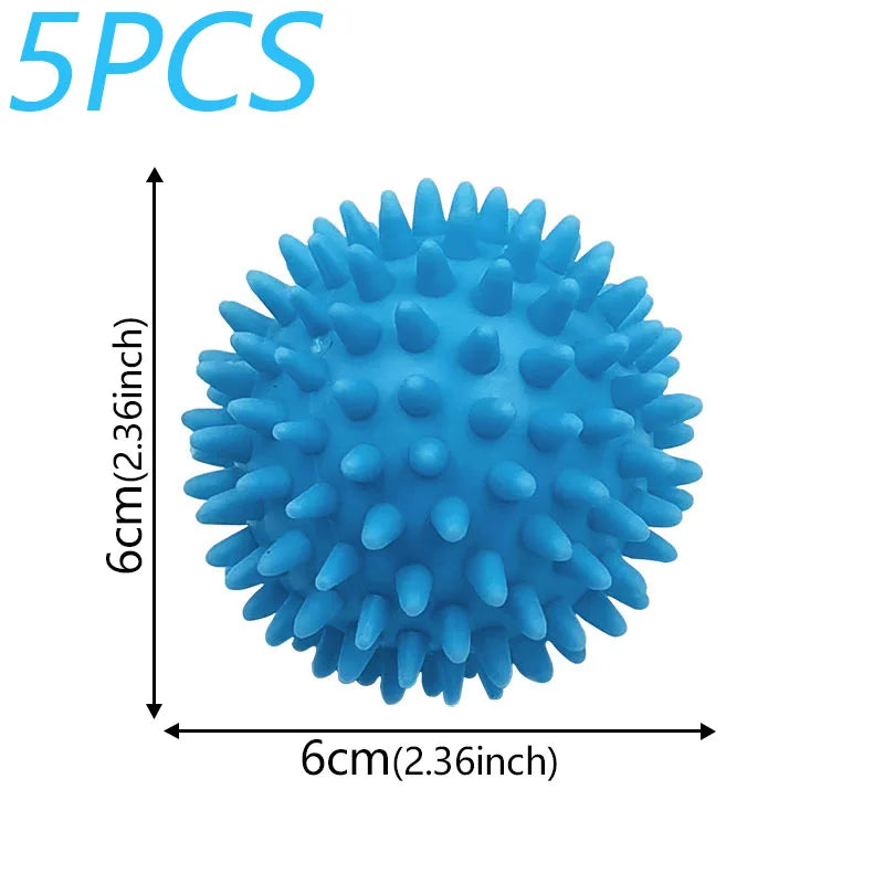5PCS Laundry Balls Anti-Winding Magic Balls Drying Cleaning Household Washing Essential Cleaning Supplies for laundry reusable from PriceLows™