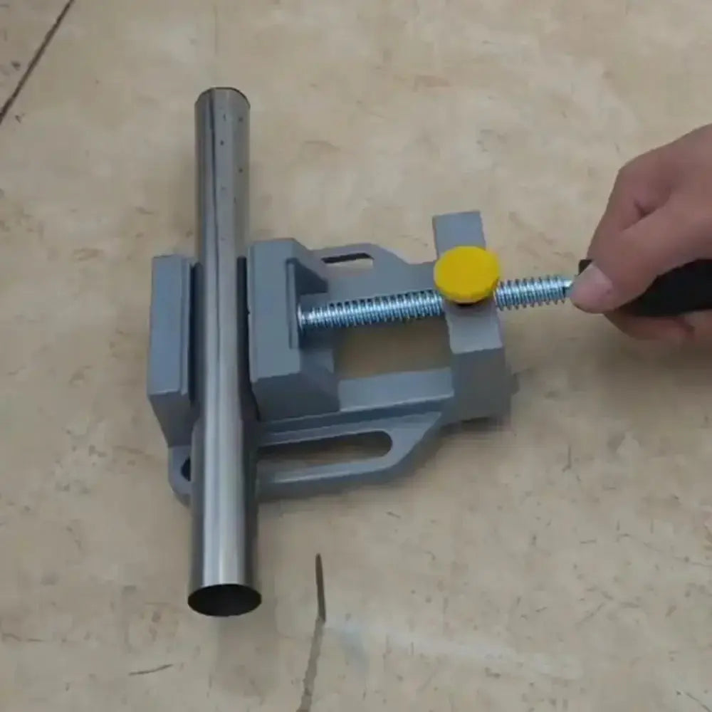 Medium-sized Counter Vise Aluminum Drill Press Vise Rotate Hand Tools Quick Release Mechanical Clamp / Color Random from PriceLows™