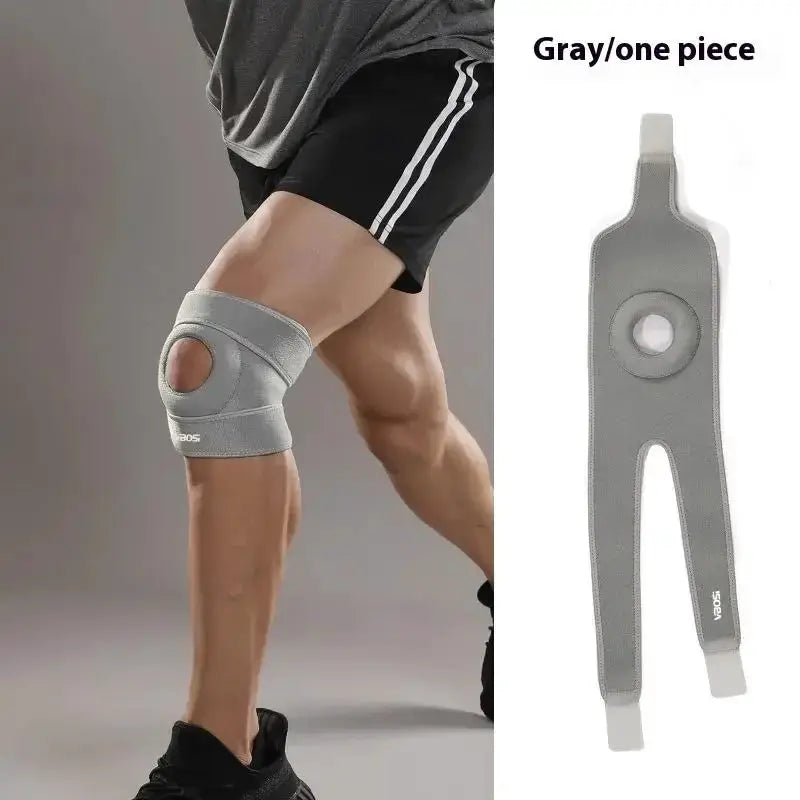 Adjustable Open Patella Knee Brace | Velcro Fastener | Anti-slip Support
