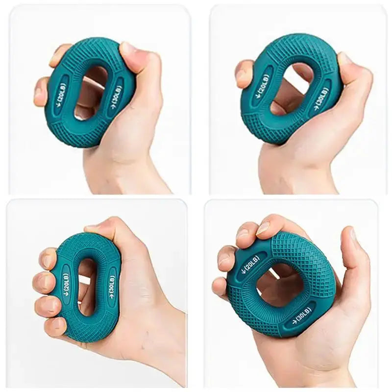 Silicone Finger Gripper Ring | Hand Muscle Strengthener | Wrist Exerciser
