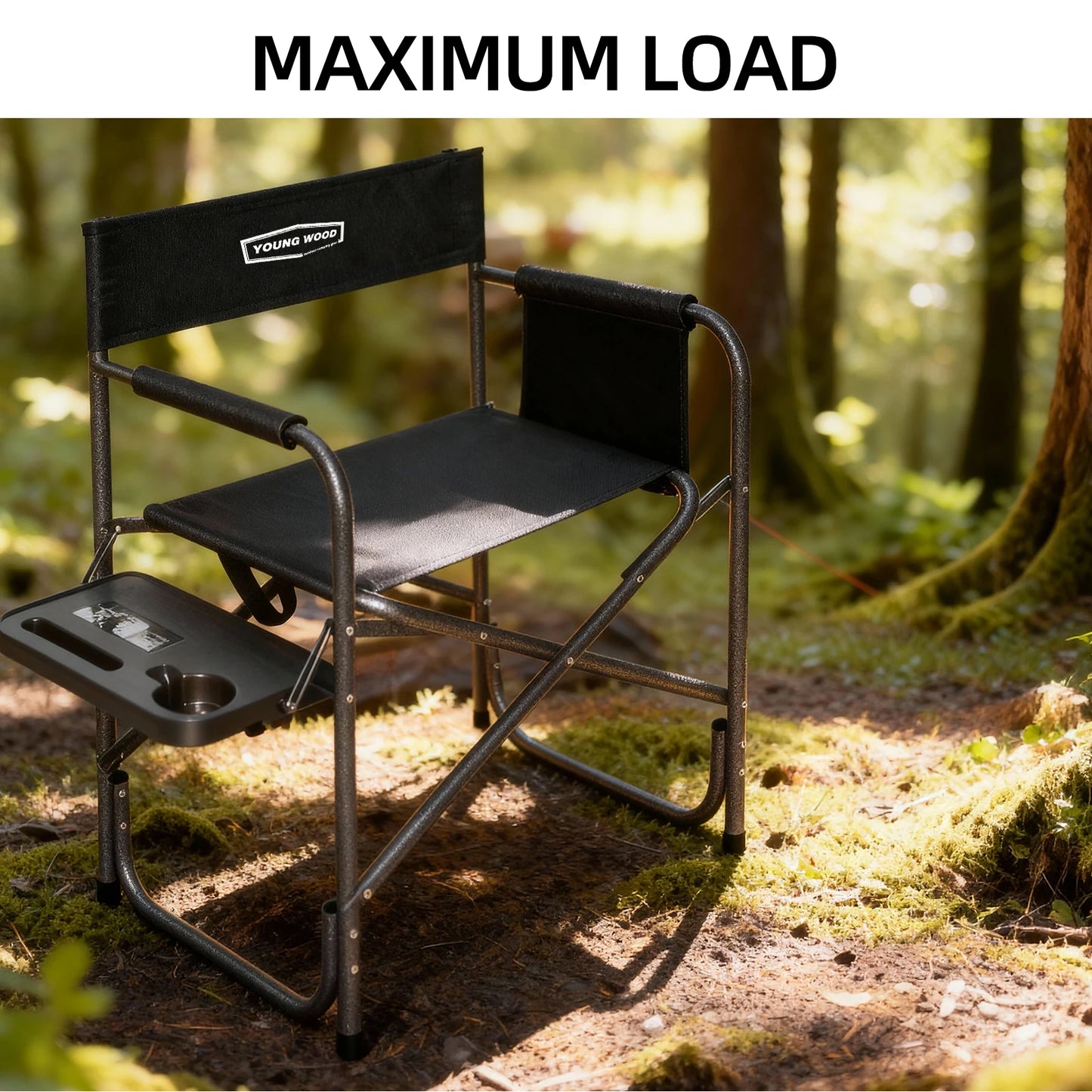 Camping Folding Chair | Lightweight | Foldable Iron Frame | One Size
