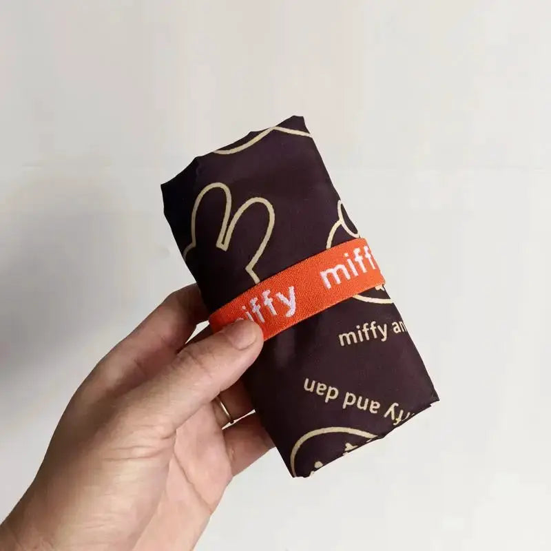 Miffy Tote Bag | Foldable Design | High Capacity | Portable Shopping Purse
