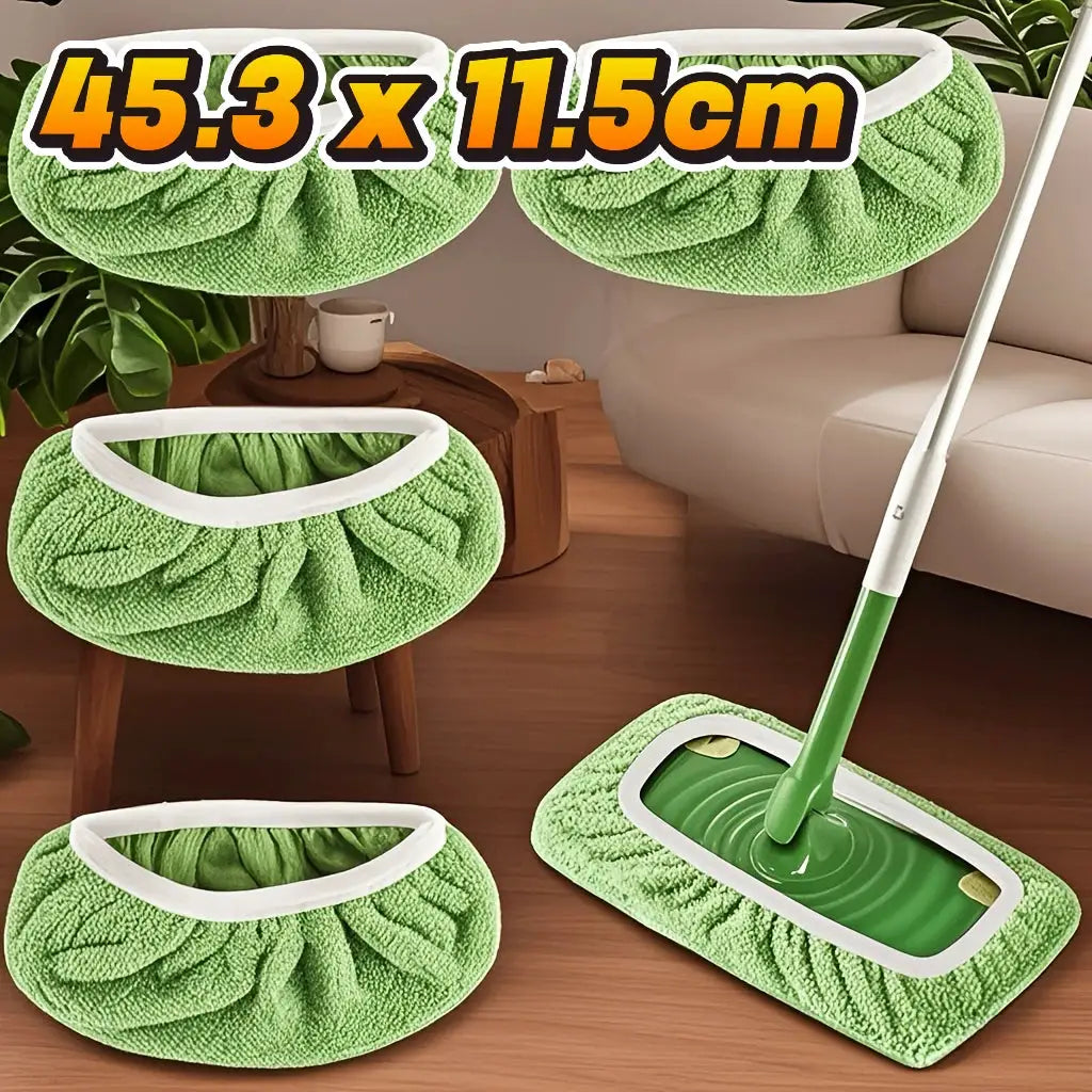 Reusable Ultra-fine Fiber Mop Pads, Excellent Water Absorption, Strong Adhesion Replacement Cleaning Pads Compatible with Most S from PriceLows™