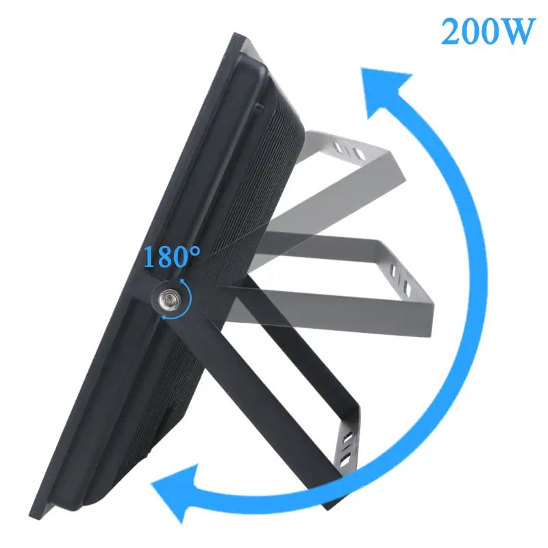 LED Flood Light | 200W IP66 Waterproof | 6500K Aluminum Housing