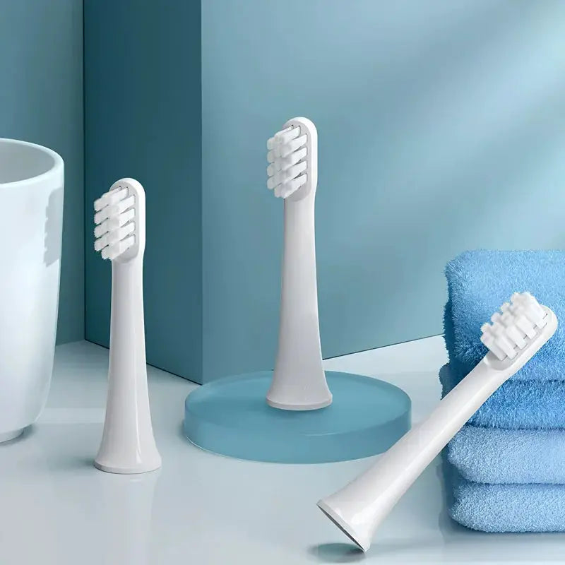6/12Pcs Replacement Brush Heads For MIJIA T100 Mes603 Electric Toothbrush Vacuum DuPont Soft Bristle Suitable Nozzles from PriceLows™