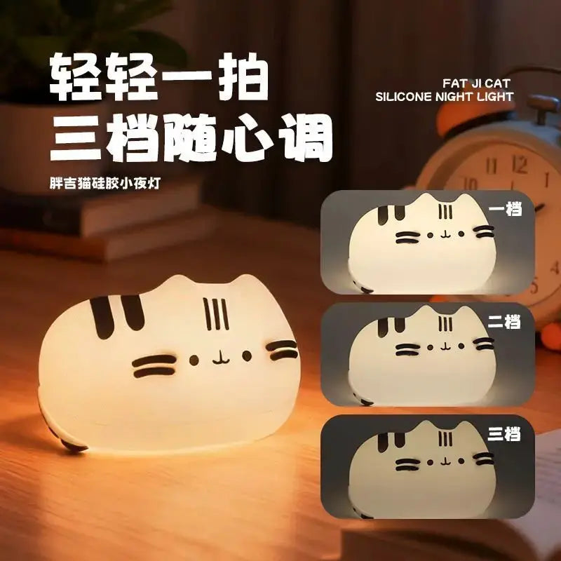 Pusheen Night Light | Glow In The Dark | Battery Free | Cartoon Cat