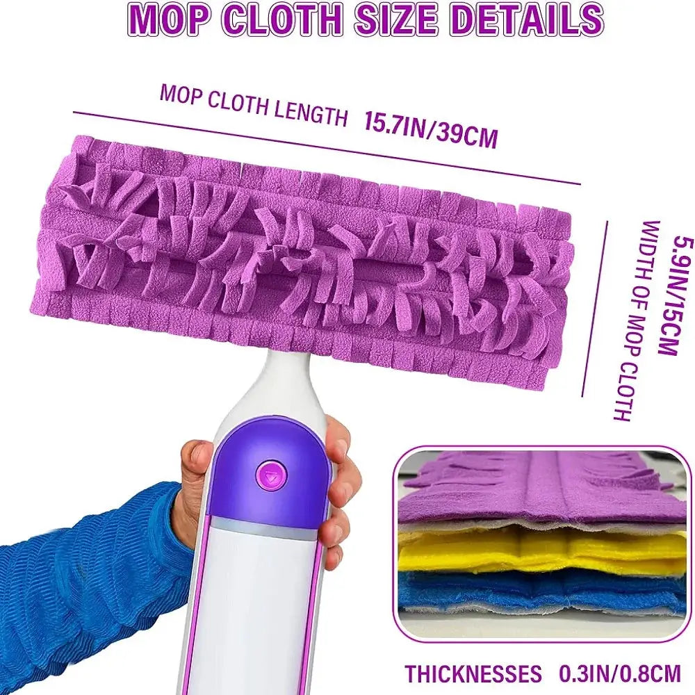 Mop Refill Pads for Swiffer PowerMop Mop and Swiffer PowerMop Wood Mop Washable Reusable Microfiber Spray Cleaning Pads from PriceLows™