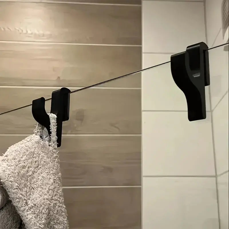3D Shower Door Towel Hook for 8mm Glass Doors Bathroom Hanger for Clothes Towel Bathrobes Laundry Dormitory Apartment from PriceLows™