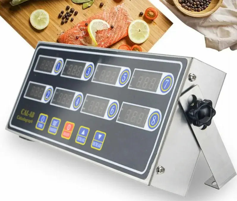 8-Channel Digital Kitchen Timer Portable Calculagraph Digital Timer Loud Alarm Reminder Cooking Timing Commercial from PriceLows™