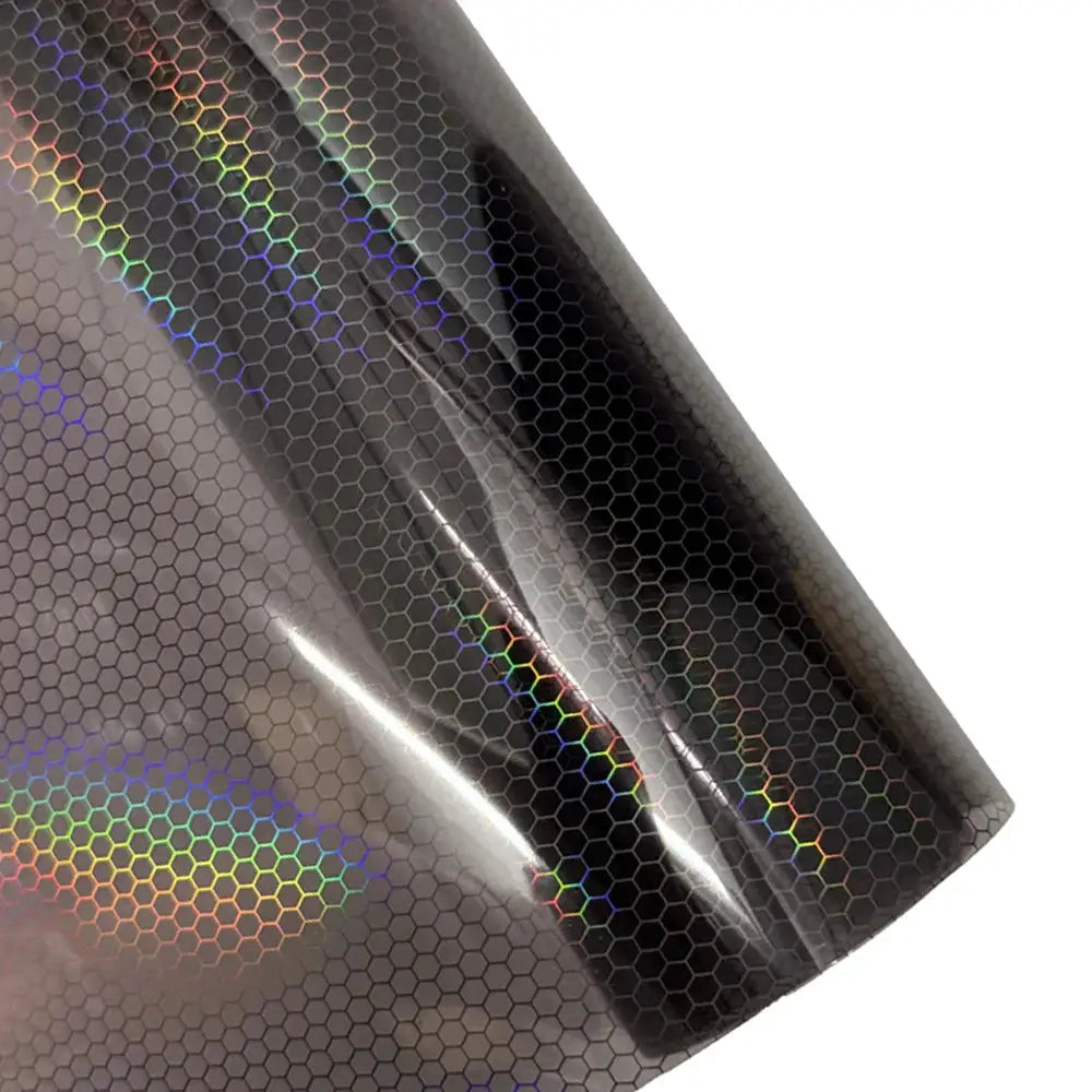 Car Laser Honeycomb Headlights Taillight Lamp Vinyl Wrap Automobile Headlight Tint Waterproof Film Fog Light Taillight Stickers from PriceLows™