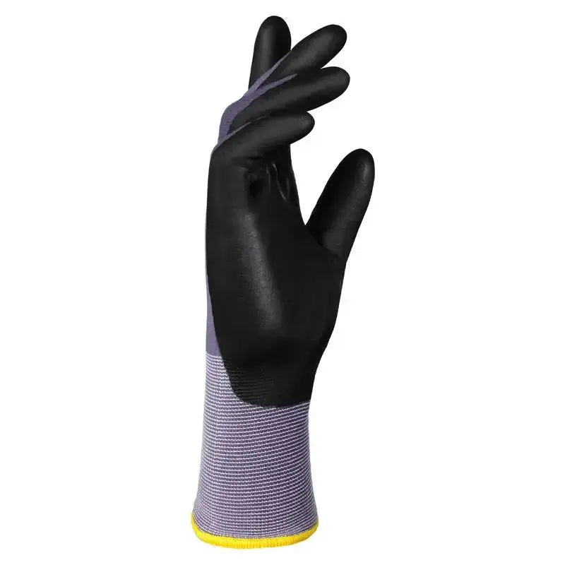 Work Gloves 12 Pairs Touch Screen Nitrile-Coated Garden Construction Gloves from PriceLows™