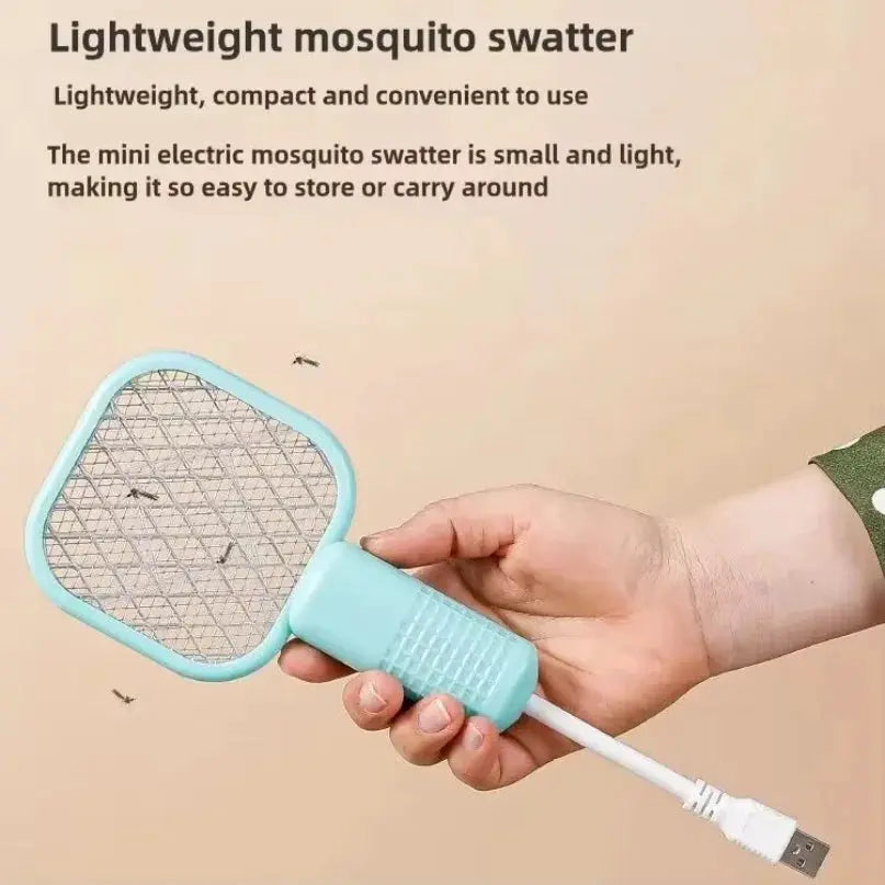 Mosquito Swatter Trap Mini USB UV Light Pest Control Electric Shock Mosquito Killer Lamp Portable Fly Bug Zapper Summer from PriceLows™