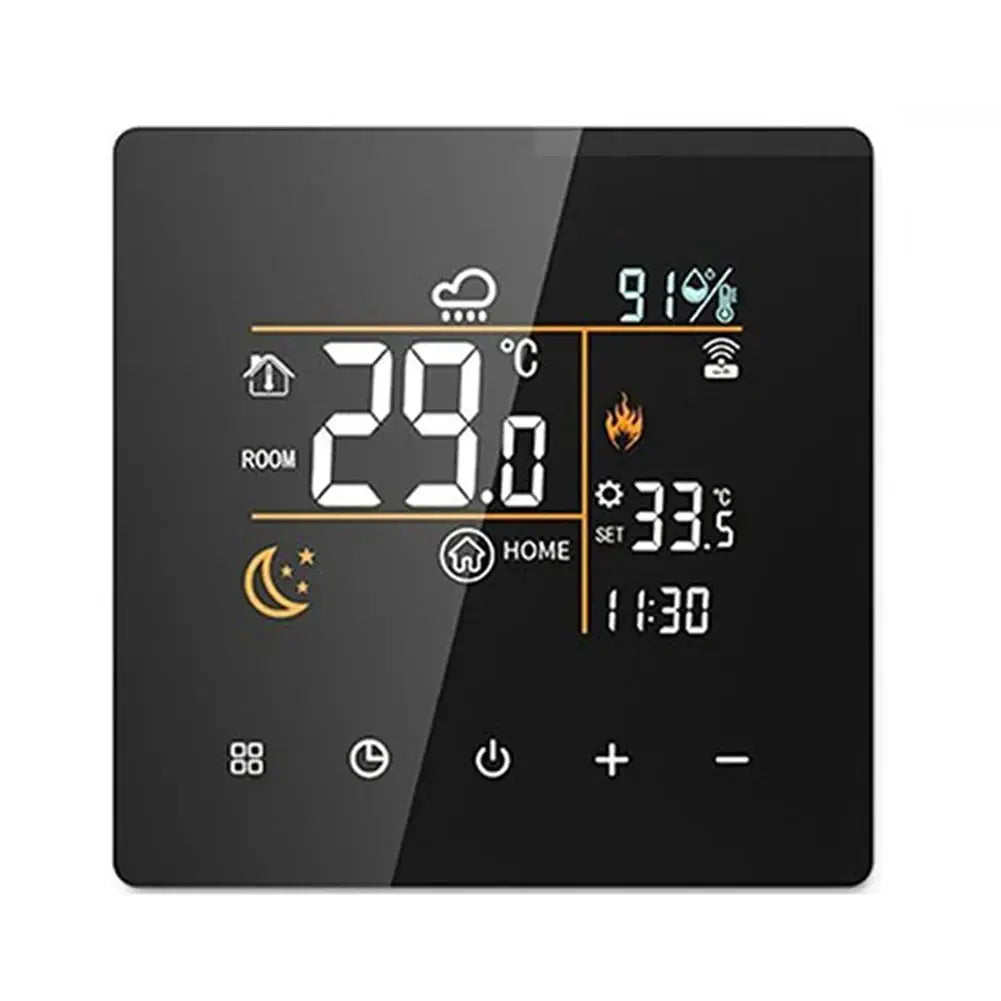 For Tuya Smart WiFi Thermostat And Hygrometer Digital Temperature Controller Temperature Humidity Infrared Controller from PriceLows™
