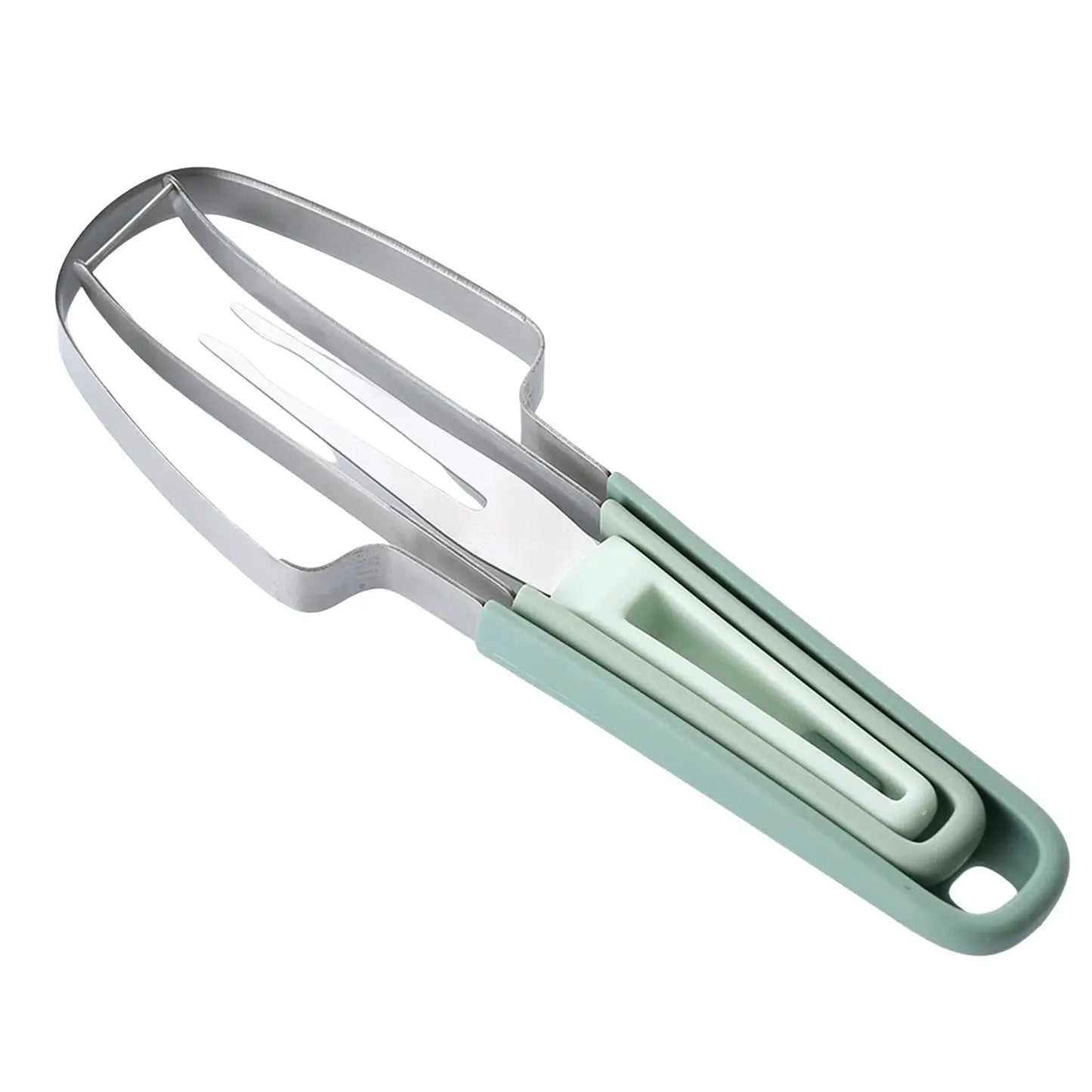 Watermelon Fork Slicer Cutter Stainless Steel Watermelon Popsicle Cutter for Camping Kitchen Gadgets from PriceLows™