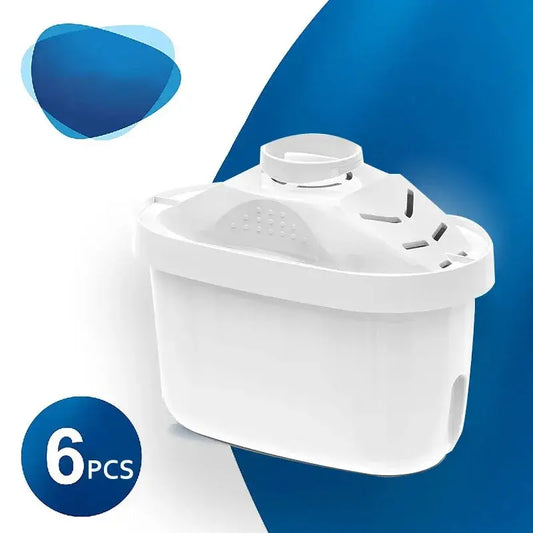 6PCS For Brita Maxtra Water Filters Cartridge Limescale Chlorine Impurities Purify Kettle Activate Carbon Water Filter from PriceLows™