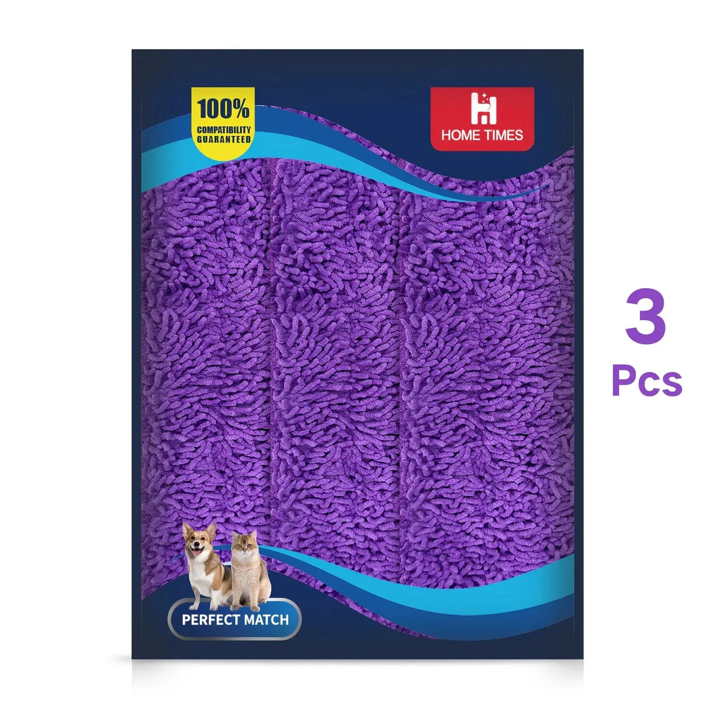 Reusable Microfiber Mop Pads for Swiffer PowerMop, Power Mop Pads Refills for 13 ''-15 '' Spray Mop, Machine Washable Pad from PriceLows™