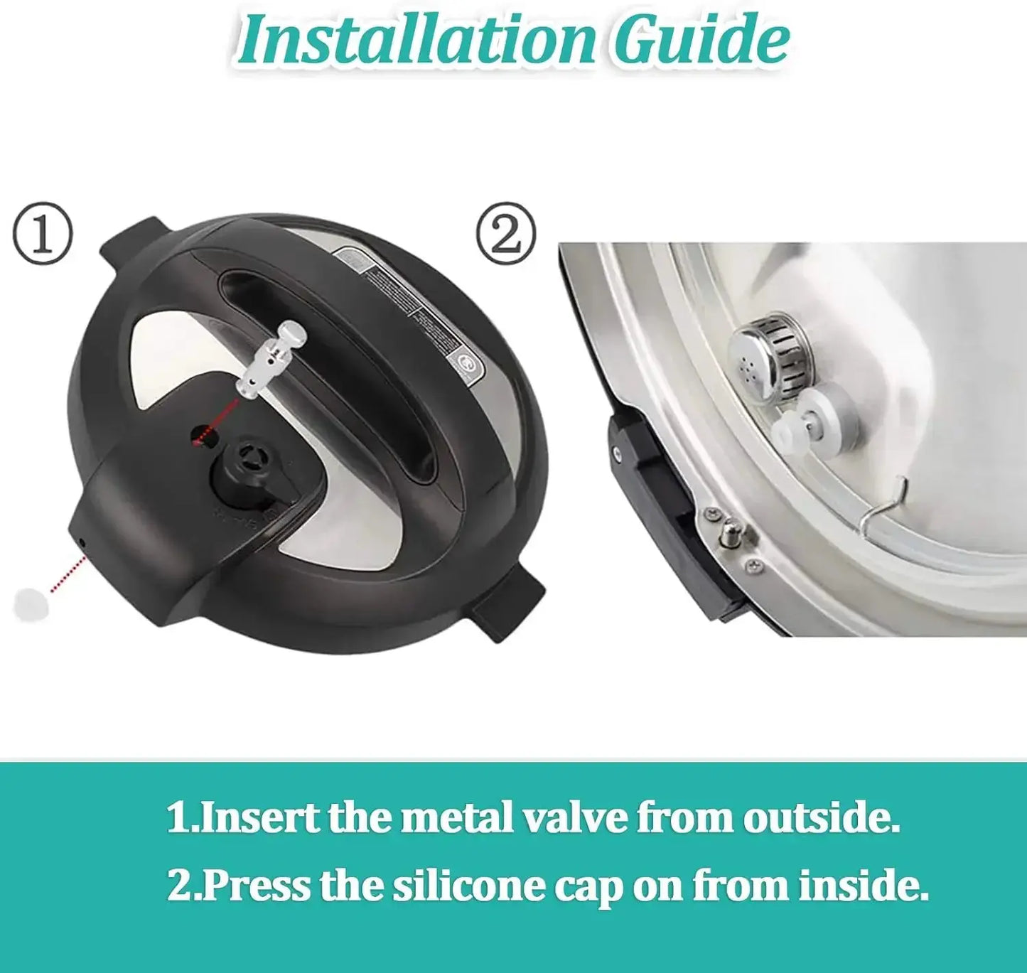 Instant Pot Release Handle | Valve Replacement | Fits Duo/Plus 3/5/6 Qt