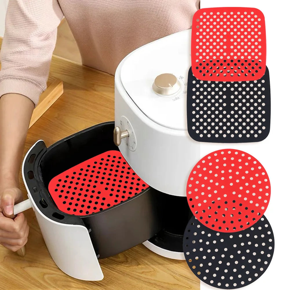 Silicone Air Fryer Mat | Reusable | Nonstick | One Size