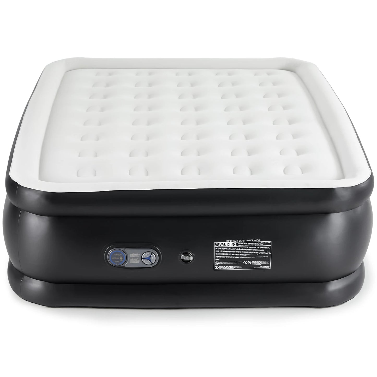 Air Mattress | 18 Inch Tall | Built In Pump | 660 Lbs Capacity