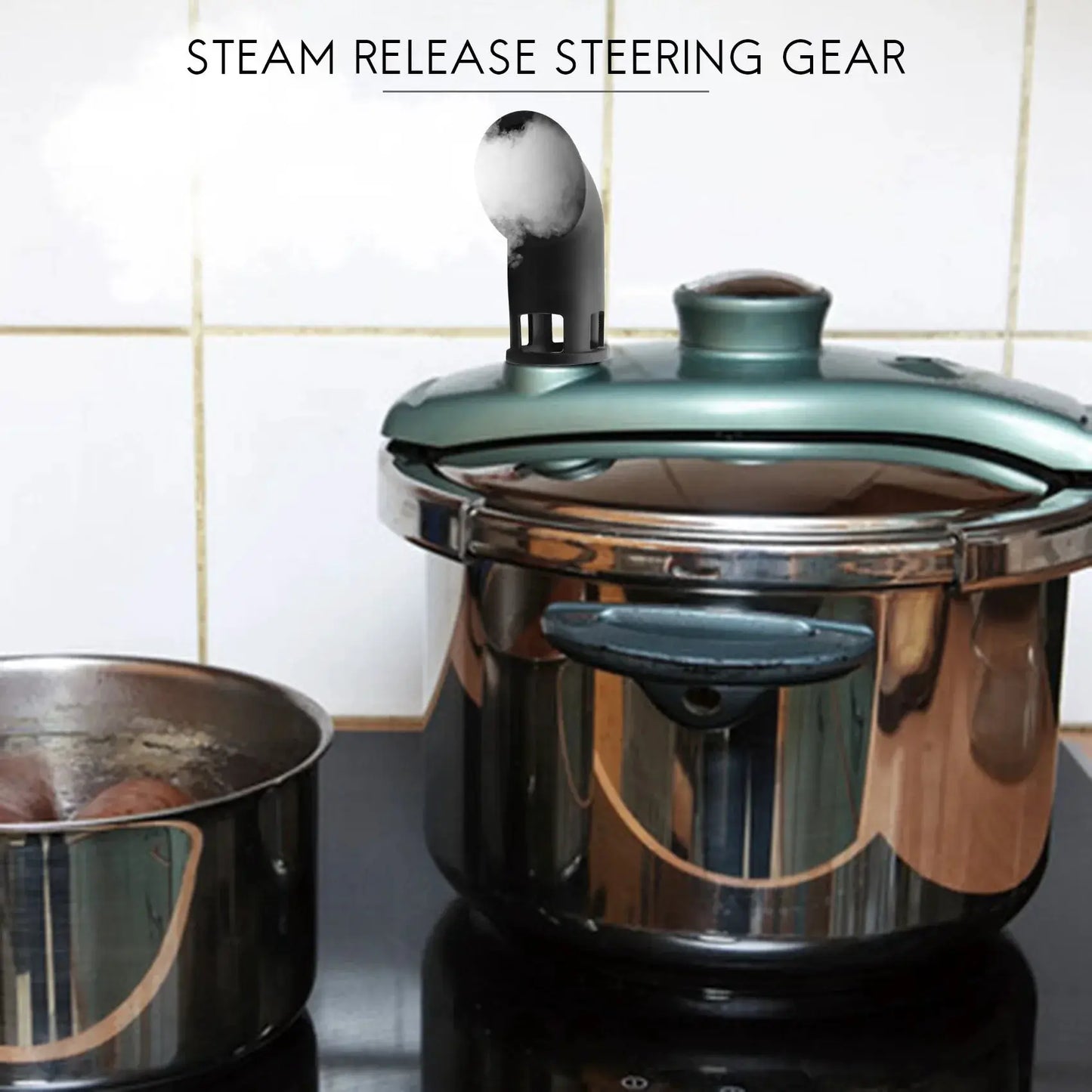Silicone Lid Stand | Ninja Foodi Compatible | Steam Release Diverter | Accessory
