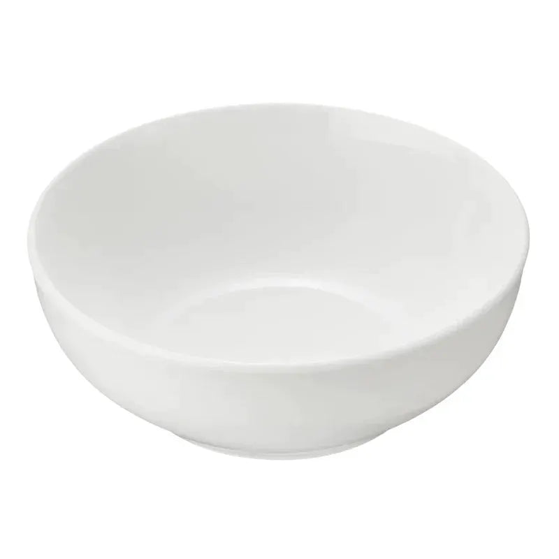 12-Piece White Stoneware Dinnerware Set 4 Dishwasher Microwave Safe Elegant Tableware Bowls Plates Ideal Formal Casual Use from PriceLows™