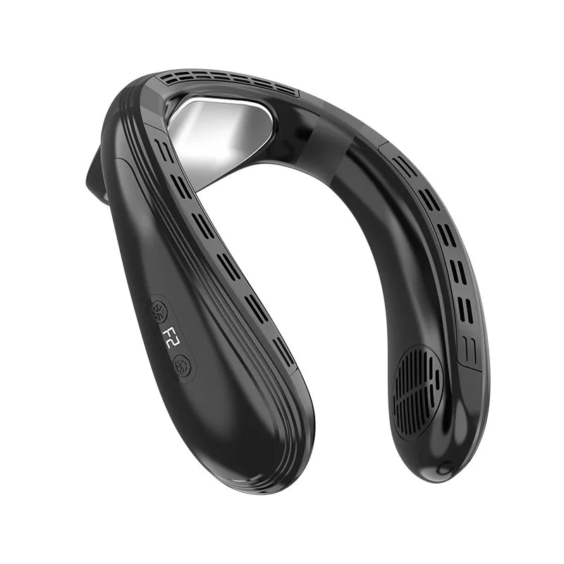 Neck Fan | 5200mAh Battery | 5W Rechargeable Cooling | One Size