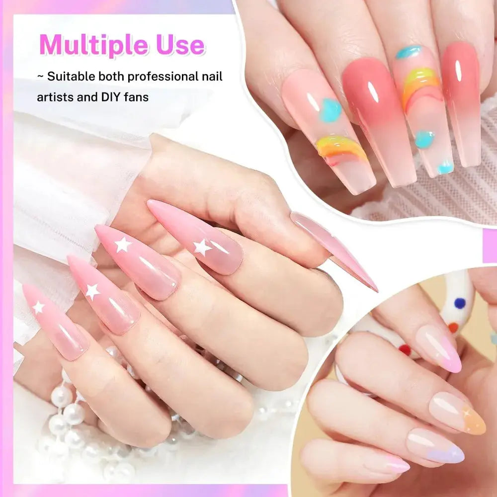 100PCS Soft Nail Sponges with 1PCS Grabbing Pen for Manicure and Nail Art Designs from PriceLows™
