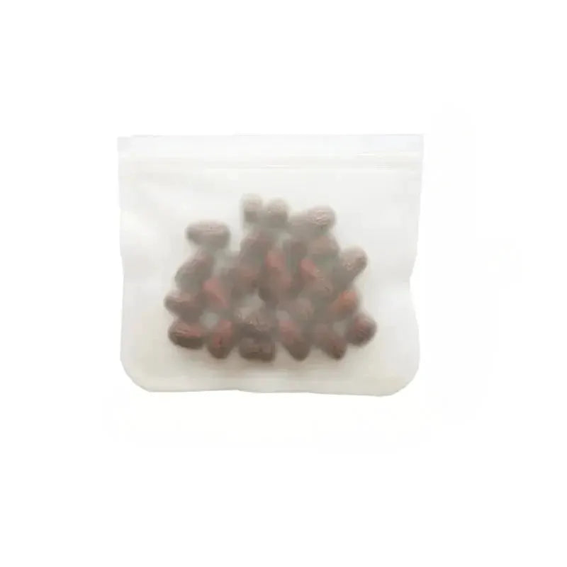 Reusable Food Storage Bags | Leakproof Zip Shut | Stand Up Design | One Size