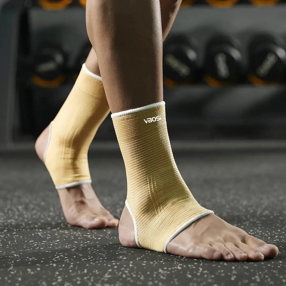 Knitted Ankle Support Brace | Breathable Nylon Compression | One Pair