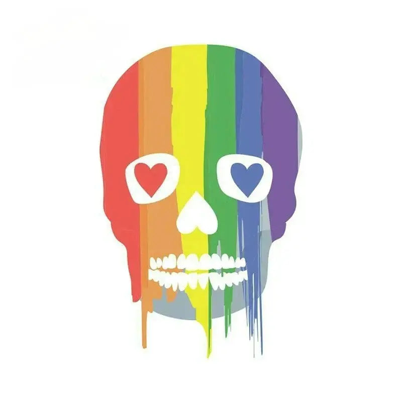 Pride Car Stickers Vinyl Decals Waterproof Scratch Resistant for Vehicles & Motorcycles - LGBTQ+ Friendly Vehicle Graphics from PriceLows™