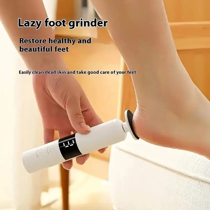 Electric 2-in-1 foot grinder and nail grinder - USB foot repair equipment with 3-speed adjustment and 16 interchangeable heads from PriceLows™