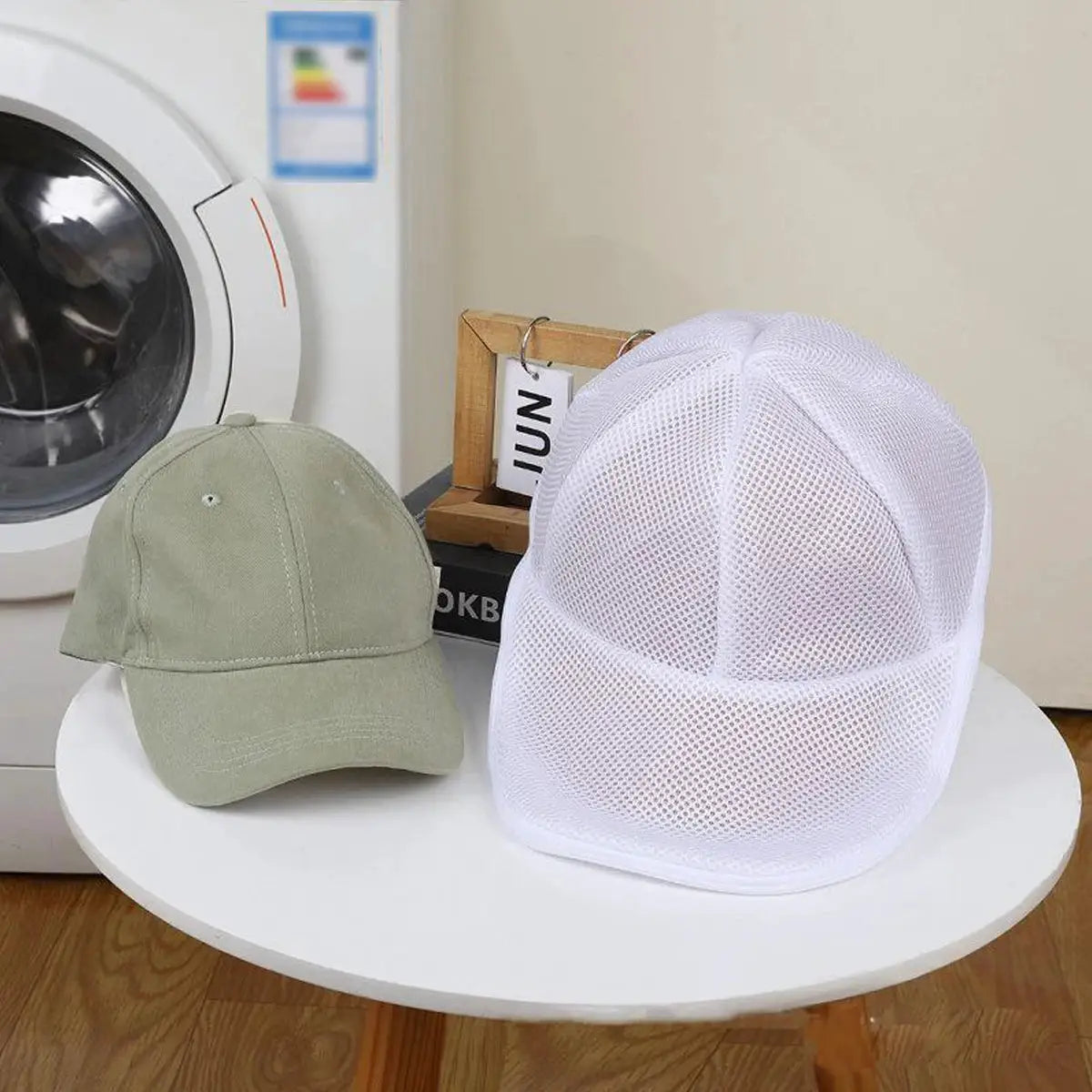 Hat Washing Bag | Mesh Polyester | Retains Shape | Pack of One