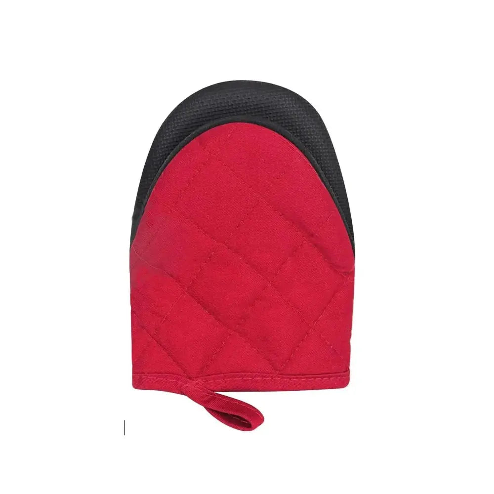 Oven Mitts | Heat Resistant 500F | Non Slip Grip | Short One Size