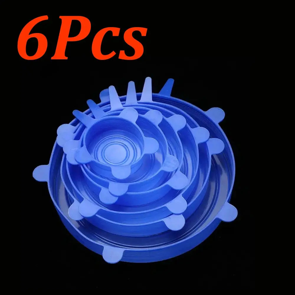 Silicone Stretch Lids | Food Grade | Reusable | Assorted Bowl Sizes