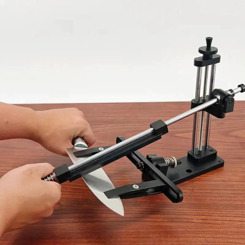 Knife Sharpener | Aluminium Alloy Body | Rotation Angle Adjustment | Fixed