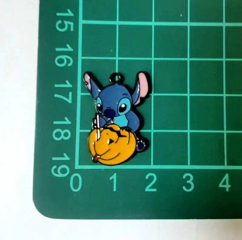 Halloween Pendant Charms | Metal Design | Cartoon Pattern | 10 Piece Set