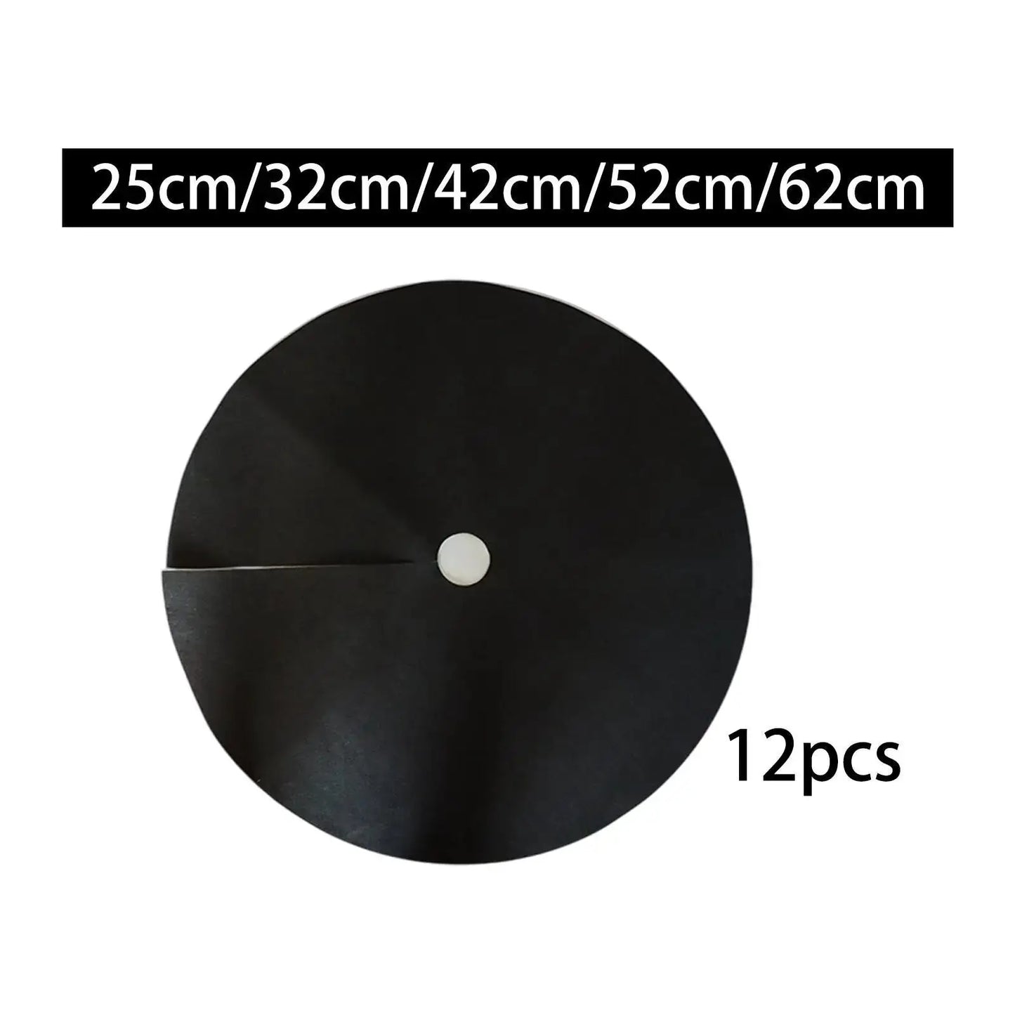 Tree Mulch Rings | Reusable Weed Barrier Mat | Black Plant Guards