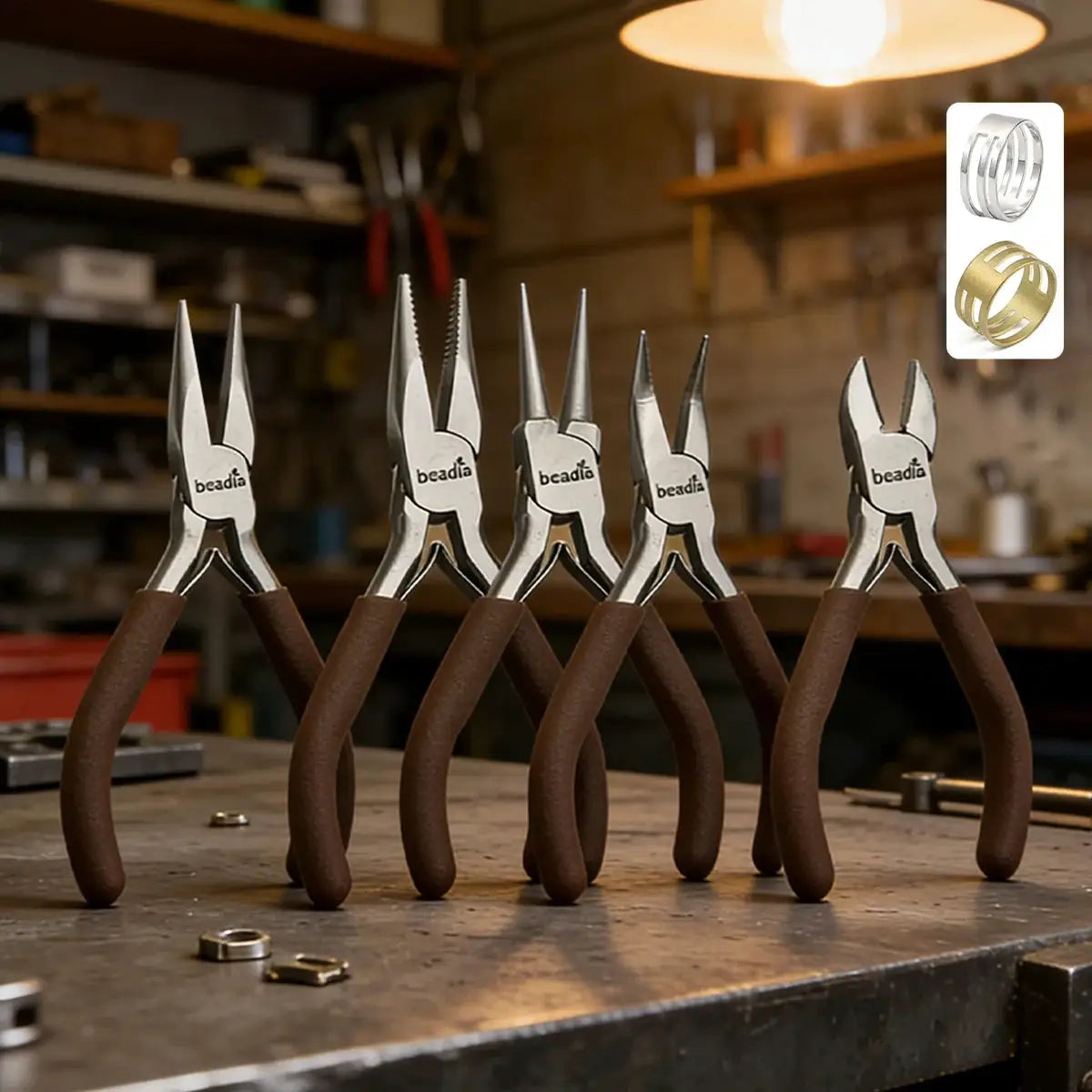 Carbon Steel Mini Pliers | Fine Tip Precision | DIY Beading Tool