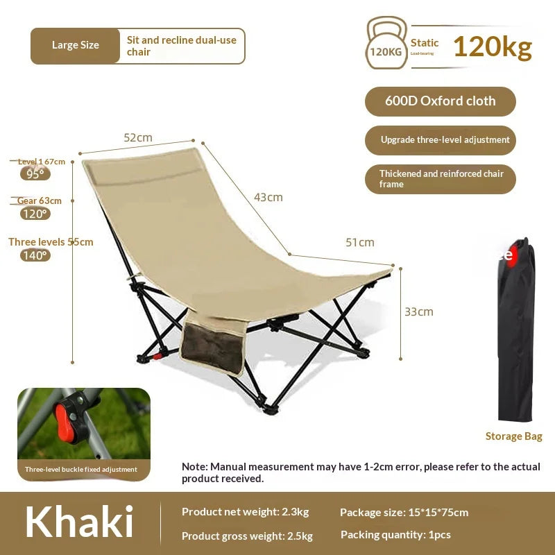 Moon Chair | Metal Frame | Lightweight Foldable | One Size