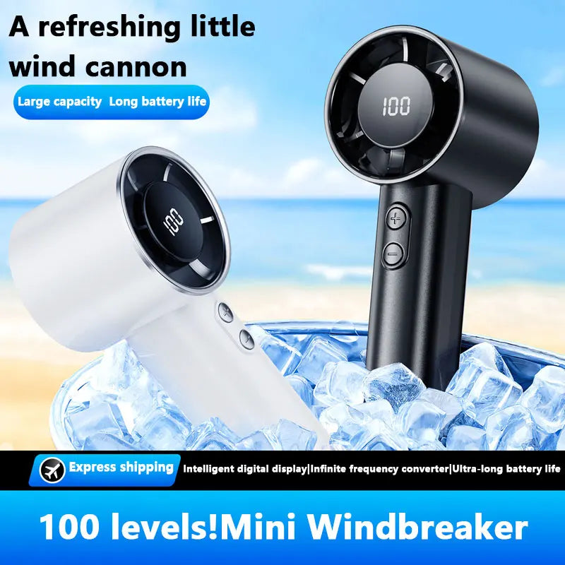 Lenovo Handheld USB Fan | 15W Power | 5V USB Powered | Foldable