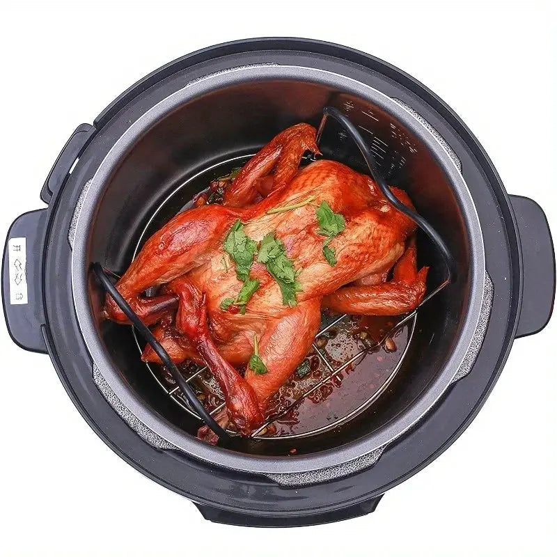 Steamer Rack Trivet | Heat Resistant | Instant Pot Compatible | Quart