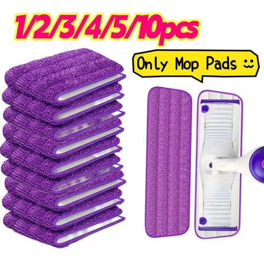 Mop Pads For Swiffer PowerMop Microfiber Replacement Head Floor Cleaning Cloth Pads Cleaning Accessories 1/2/3/4/5/10pcs from PriceLows™